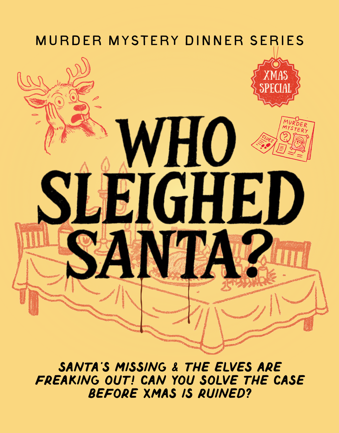 Murder Mystery Dinner Xmas Special